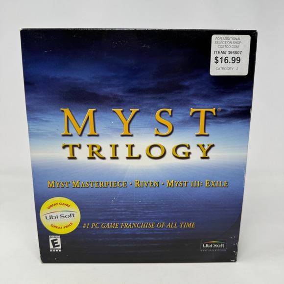 Other - Myst Trilogy (Windows/Mac, 2002) - Big Box - Brand New Sealed - Rare